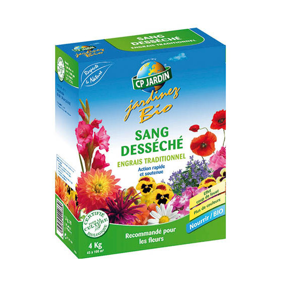 Engrais sang desséché 4 kg Engrais sang desséché 4 kg