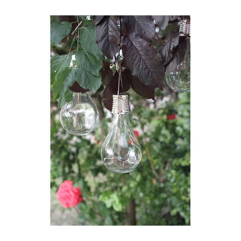 Belle ampoule solaire LED décorative chez Jardin et Saisons