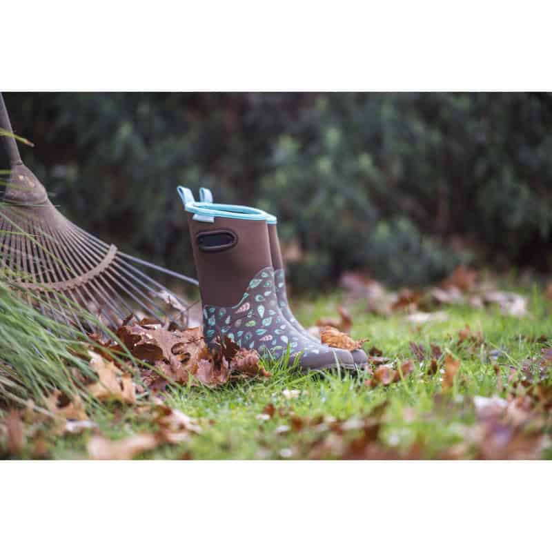 bottes caoutchouc fourrées femme