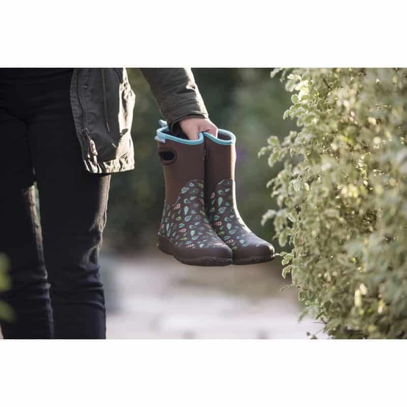 bottines de pluie caoutchouc femme