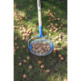 Cueillette Châtaignes Ramasse Noix Télescopique - Collecteur Rouleau 46- 150cm Acier Ramasse Fruit