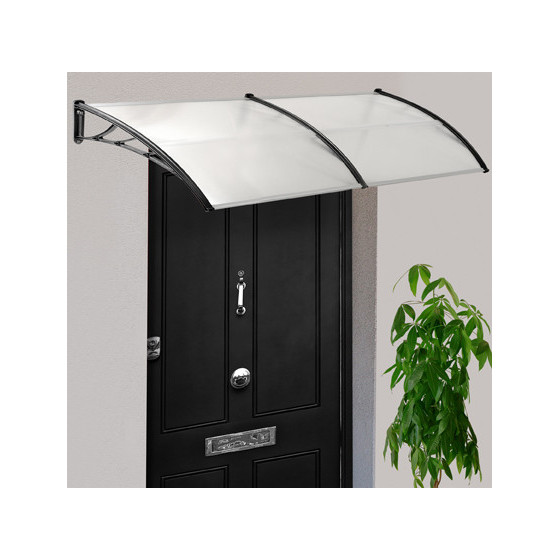 Marquise Auvent De Porte D'Entrée En Polycarbonate De Jardin Et Saisons