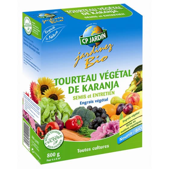 Tourteau végétal de karanja 800g Tourteau végétal de karanja 800g