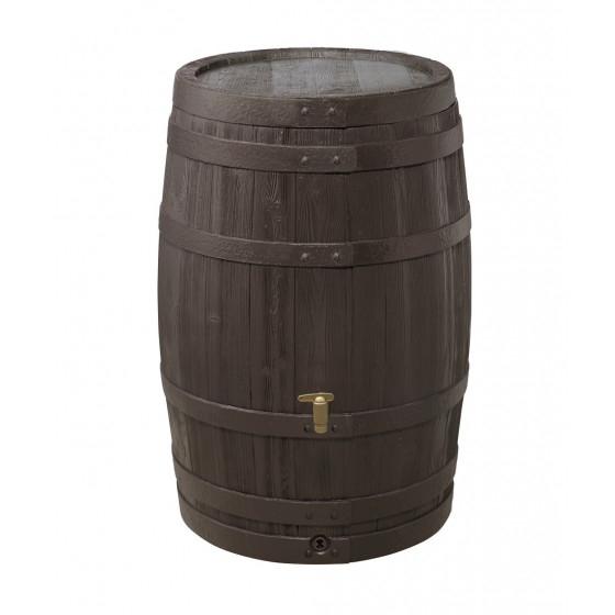 Récupérateur De Pluie Tonneau Imitation Bois
