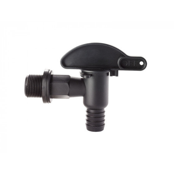 Robinet supplémentaire pour réserve d'eau de pluie cubique Robinet supplémentaire pour réserve d'eau de pluie cubique