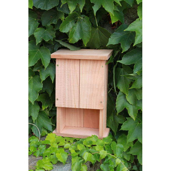 Maison à Chauves-Souris Double Chambre En Bois – Refuge Résistant Intempéries, Facile à Installer