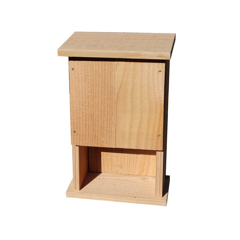 Nichoir à chauve-souris en bois Douglas – 14 x 13 x 27 cm - Le Livet