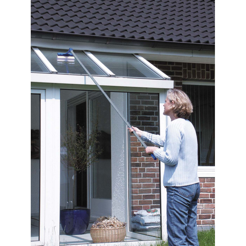 Lave vitre avec manche telescopique 5 m de Jardin et Saisons