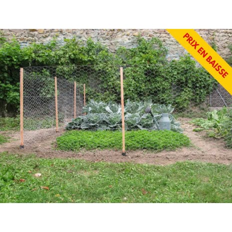 Kit De Cloture Potager En Bois 10 M Pour Proteger Votre Jardin