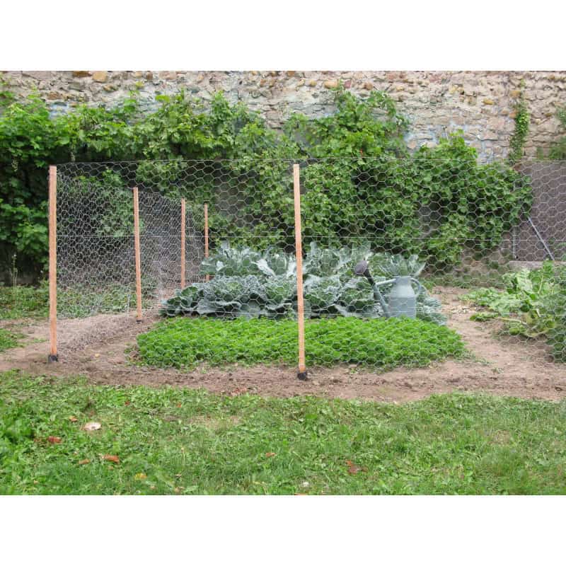Kit De Cloture Potager En Bois 10 M Pour Proteger Votre Jardin