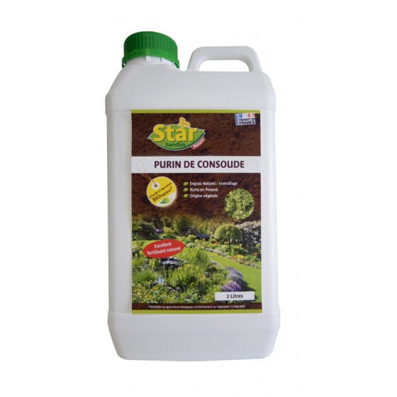 Purin de consoude 2 L 100% naturel pour culture biologique Purin de consoude 2 L 100% naturel pour culture biologique