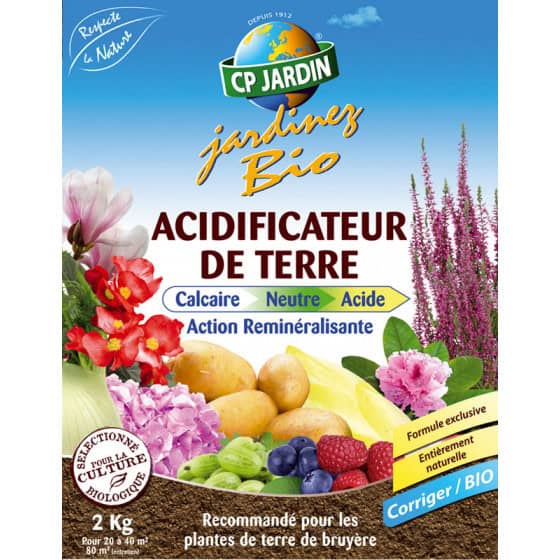 Acidificateur de terre 2 kg Acidificateur de terre 2 kg