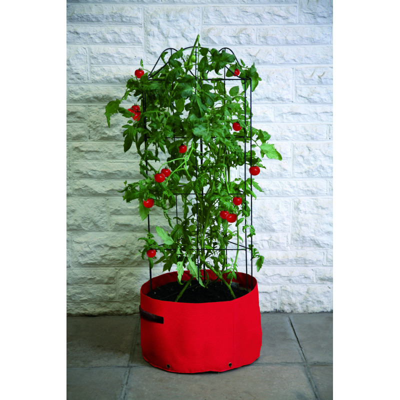 Sac Ã  plantation spÃ©cial tomates avec son tuteur de Jardin 